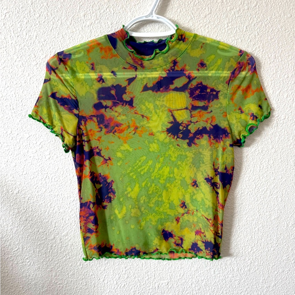 A LAB Sheer funky t-shirt M